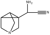 4-Azatricyclo[2.2.1.02,6]heptane-1-acetonitrile, α-amino- (9CI) Struktur