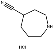 azepane-4-carbonitrile hydrochloride Structure