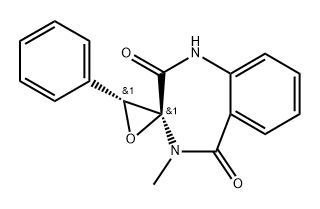 cyclopenin Struktur