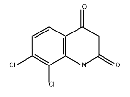 7,8-Dichloroquinoline-2,4(1H,3H)-dione Struktur