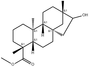 methyl 16-hydroxystachan-18-oate Struktur