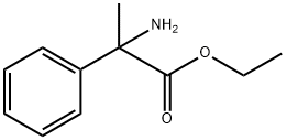 Benzeneacetic acid, α-amino-α-methyl-, ethyl ester Struktur