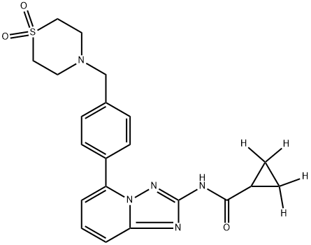 Filgotinib-d4 Struktur