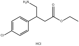 Baclofen Ethyl Ester Hydrochloride Struktur