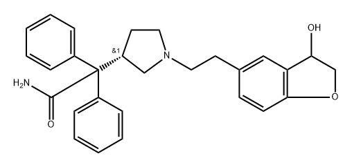 Darifenacin 3-Hydroxy Impurity Struktur