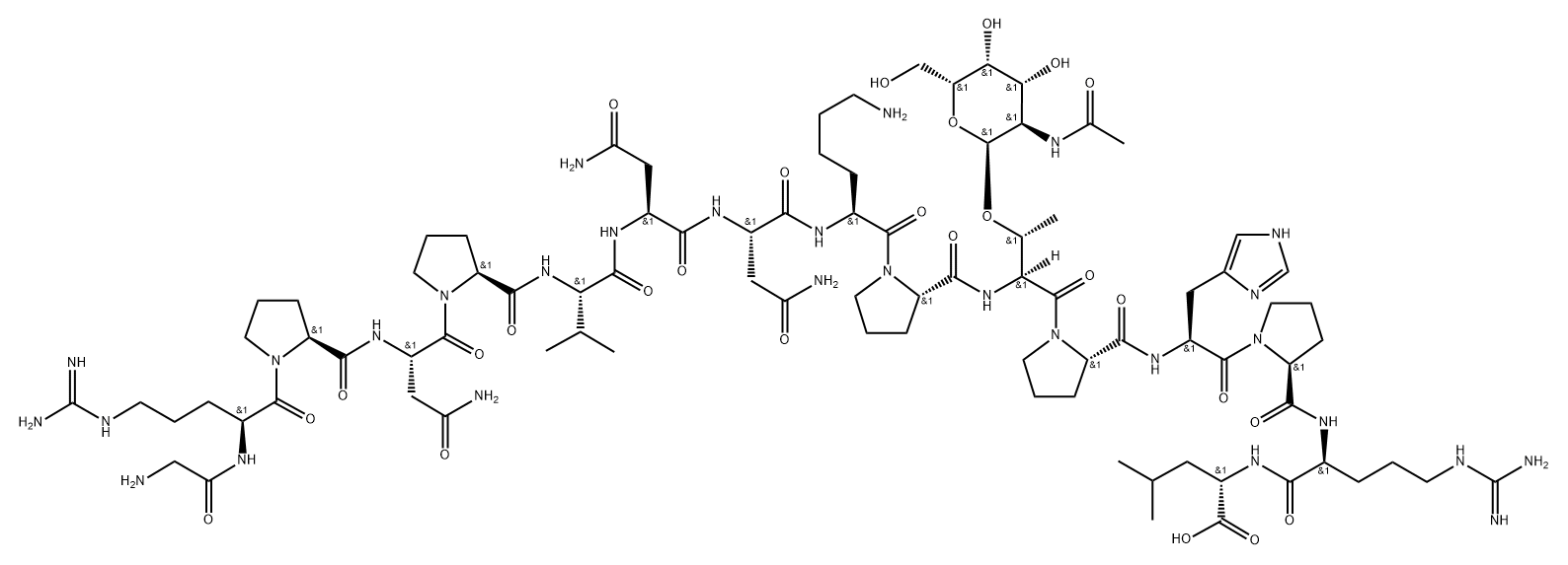 formaecin 1 Struktur