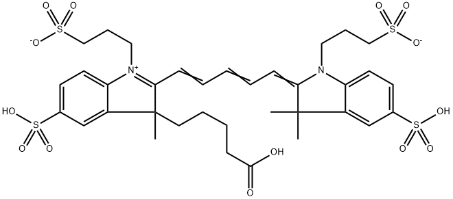 Alexa Fluor 647 Acid Struktur