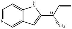 (S)-1-(1H-pyrrolo[3,2-c]pyridin-2-yl)prop-2-en-1-amine Struktur