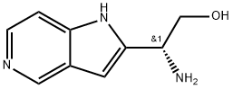 (R)-2-amino-2-(1H-pyrrolo[3,2-c]pyridin-2-yl)ethan-1-ol Struktur