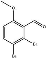 2,3-dibromo-6-methoxybenzaldehyde Struktur