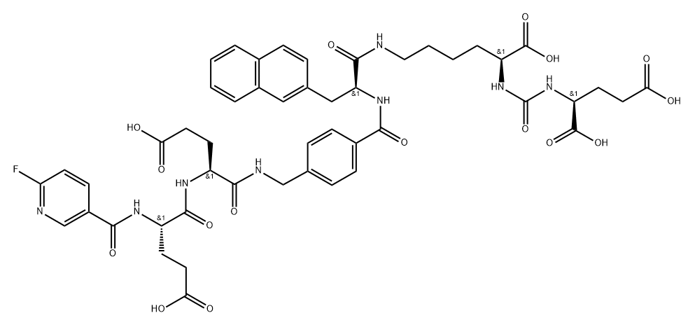 18F-PSMA 1007 Struktur