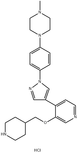 MELK8A HYDROCHLORIDE, 2096992-20-8, 結(jié)構(gòu)式