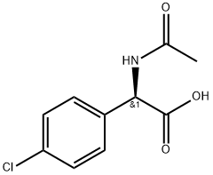 N-Ac-R-4-Chlorophenylglycine Struktur