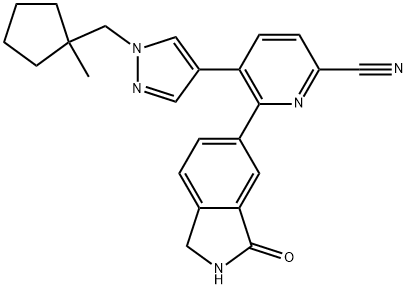 N-Demethyl MK-6884 Struktur