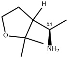 (R)-1-(2,2-dimethyloxolan-3-yl)ethan-1-amine Struktur