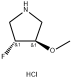 Trans-4-Fluoro-3-Methoxypyrrolidine Hydrochloride(WX601068) Struktur