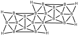 Syn-oranti-octadecaborane Struktur