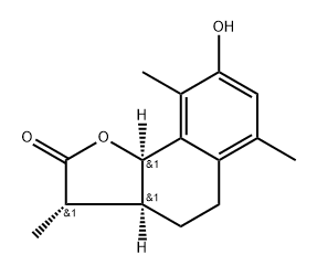 alpha-Desmotroposantonin Struktur