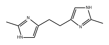 Imidazole, 4,4'-ethylenebis[2-methyl- (8CI) Struktur