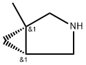 3-Azabicyclo[3.1.0]hexane, 1-methyl-, (1R,5S)-rel- Struktur