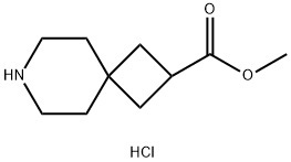 Methyl 7-azaspiro[3.5]nonane-2-carboxylate hydrochloride Struktur