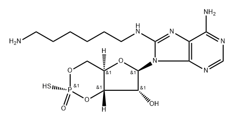 Rp-8-AHA-cAMPS Struktur