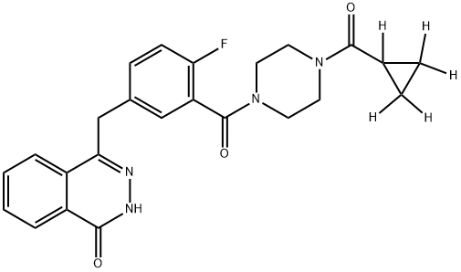 Olaparib D5 Struktur