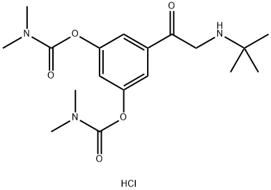 1-Keto Bambuterol Hydrochloride Struktur