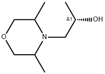 4-Morpholineethanol, α,3,5-trimethyl-, (αS)- Struktur