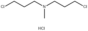 1-Propanamine,3-chloro-N-(3-chloropropyl)-N-methyl-, hydrochloride (1:1) Struktur