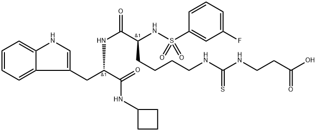 SIRT5 inhibitor Struktur