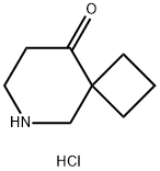 6-Azaspiro[3.5]nonan-9-one hydrochloride Structure