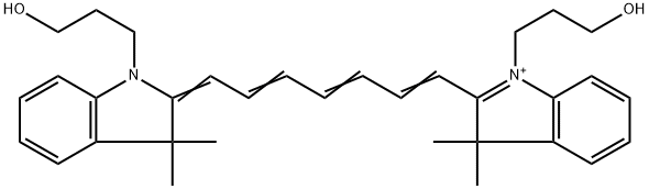 Cyanine7-(OH)2 Struktur