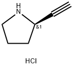 (R)-2-ethynylpyrrolidine hydrochloride Struktur