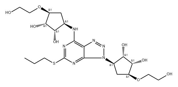 Ticagrelor Related Compound 65 Struktur