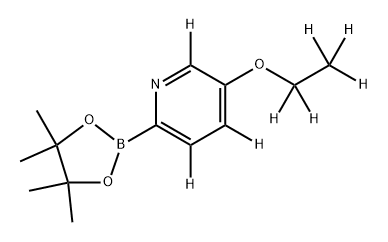 5-(Ethoxypyridine-d8)-2-boronic acid pinacol ester Struktur