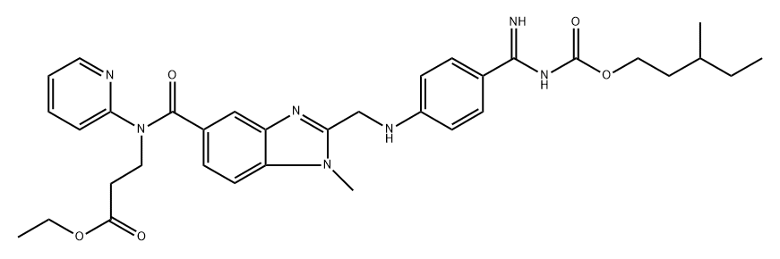 Dabigatran Etexilate Impurity 8 Struktur