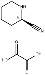 (R)-piperidine-2-carbonitrile hemioxalate Struktur