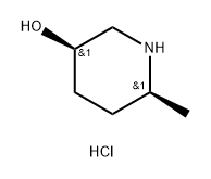 (3R,6S)-6-Methylpiperidin-3-Ol Hydrochloride(WX601063) Struktur