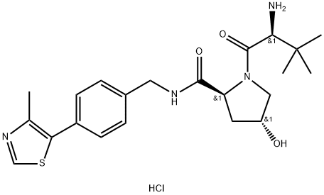 (S,R,S)-AHPC Hydrochloride Struktur