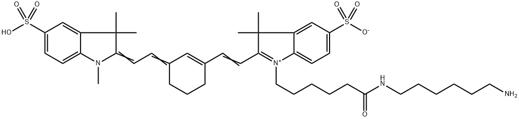 Sulfo Cy7 Amine Struktur