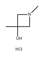 3-Azetidinol, 1,3-dimethyl-, hydrochloride (1:1) Struktur