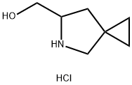 5-Azaspiro[2.4]heptane-6-methanol, hydrochloride (1:1) Struktur