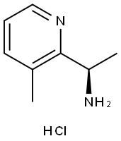 (1R)-1-(3-METHYL(2-PYRIDYL))ETHYLAMINE DIHYDROCHLORIDE Struktur