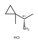 (1S)-1-(1-methylcyclopropyl)ethan-1-amine
hydrochloride Struktur