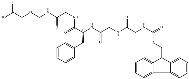 (S)-11-Benzyl-1-(9H-fluoren-9-yl)-3,6,9,12,15-pentaoxo-2,18-dioxa-4,7,10,13,16-pentaazaicosan-20-oic acid