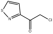 2-Chloro-1-(isothiazol-3-yl)ethan-1-one Struktur