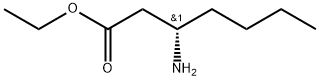 (S)-Ethyl?3-aminoheptanoate Struktur