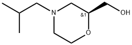 (S)-(4-isobutylmorpholin-2-yl)methanol Struktur