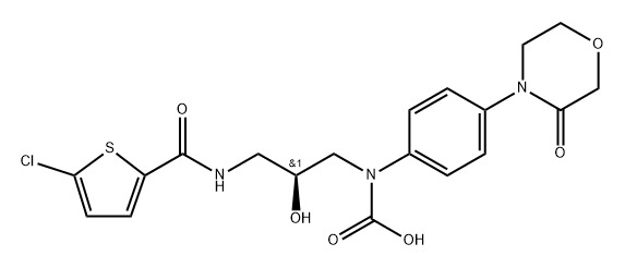 Rivaroxaban Impurity 72 Struktur